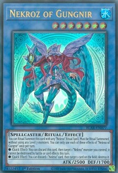 Nekroz di Gungnir - Battles of Legend: Armageddon (Ultra Rare) [BLAR-077]