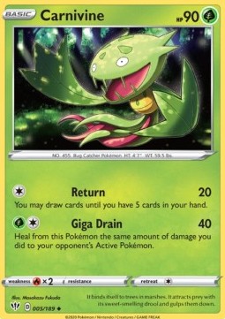 Carnivine - Fiamme Oscure (Uncommon) [DAA-5]