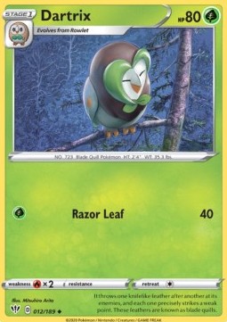 Dartrix - Fiamme Oscure (Uncommon) [DAA-12]