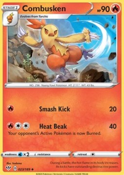Combusken - Fiamme Oscure (Uncommon) [DAA-23]