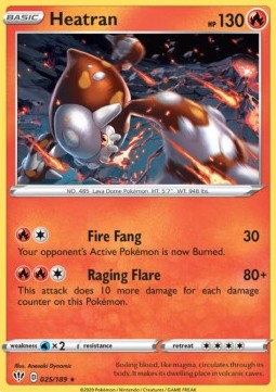 Heatran - Fiamme Oscure (Holo Rare) [DAA-25]