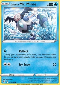 Galarian Mr. Mime - Fiamme Oscure (Common) [DAA-35]