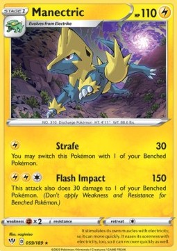 Manectric - Fiamme Oscure (Rare) [DAA-59]