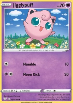 Jigglypuff - Fiamme Oscure (Common) [DAA-67]
