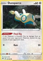 Dunsparce - Fiamme Oscure (Common) [DAA-137]