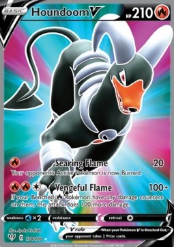 Houndoom V - Fiamme Oscure (Ultra Rare) [DAA-178]