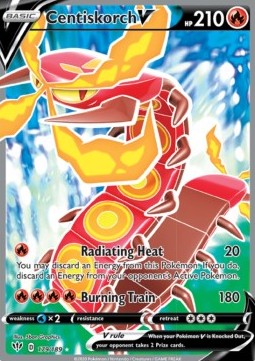 Centiskorch V - Fiamme Oscure (Ultra Rare) [DAA-179]