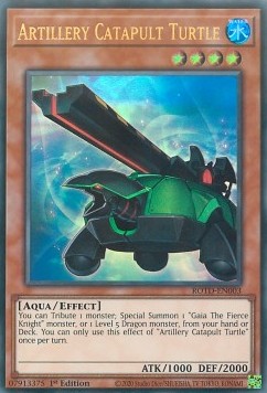 Tartaruga Catapulta Artiglieria - Rise of the Duelist (Ultra Rare) [ROTD-003]