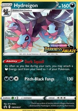 Hydreigon - SWSH Black Star Promos (Promo) [SWSH-037]