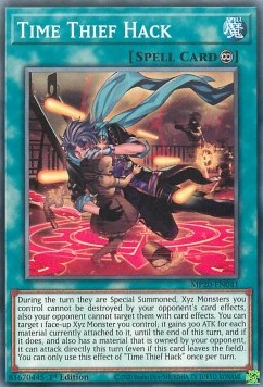 Manipolazione Ladro del Tempo - 2020 Tin of Lost Memories Mega Pack (Common) [MP20-041]