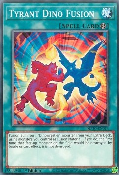 Fusione Dino Tiranno - 2020 Tin of Lost Memories Mega Pack (Common) [MP20-074]