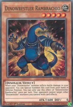 Dinowrestler Rambrachio - 2020 Tin of Lost Memories Mega Pack (Common) [MP20-105]