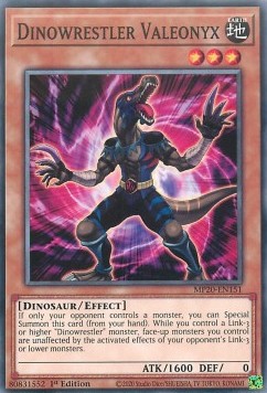 Dinowrestler Valeonyx - 2020 Tin of Lost Memories Mega Pack (Common) [MP20-151]