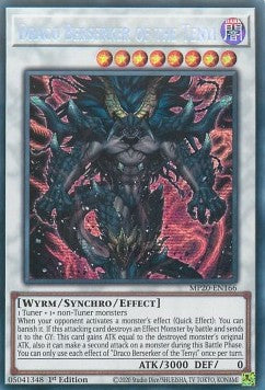 Draco Berserker del Tenyi - 2020 Tin of Lost Memories Mega Pack (Secret Rare) [MP20-166]