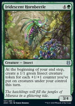 Cornoleottero Iridescente - Rinascita di Zendikar (Uncommon) [ZNR-187]