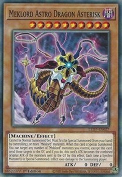 Astro Drago Meklord Asterisco - Legendary Duelists: Rage of Ra (Common) [LED7-027]