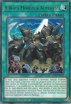 Compare Un Mostro Selvaggio! - Legendary Duelists: Rage of Ra (Rare) [LED7-052]
