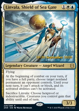 Linvala, Scudo di Portale Marino - Rinascita di Zendikar: Promos (Rare) [PZNR-226]