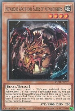 Sventurato Arcidemone Mangiatore della Sventura - Structure Deck: Spirit Charmers (Common) [SDCH-007]