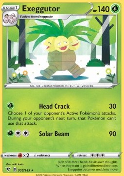 Exeggutor - Voltaggio Sfolgorante (Rare) [VIV-5]