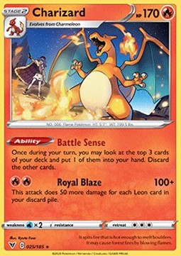 Charizard - Voltaggio Sfolgorante (Rare) [VIV-25]