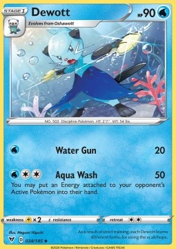 Dewott - Voltaggio Sfolgorante (Uncommon) [VIV-34]