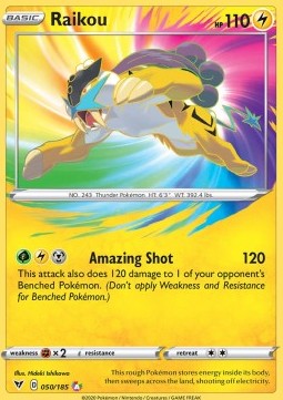 Raikou - Voltaggio Sfolgorante (Amazing Rare) [VIV-50]