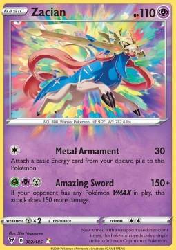 Zacian - Voltaggio Sfolgorante (Amazing Rare) [VIV-82]