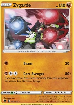 Zygarde - Voltaggio Sfolgorante (Holo Rare) [VIV-93]