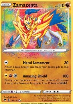 Zamazenta - Voltaggio Sfolgorante (Amazing Rare) [VIV-102]