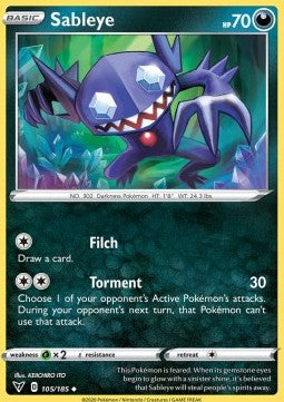 Sableye - Voltaggio Sfolgorante (Uncommon) [VIV-105]