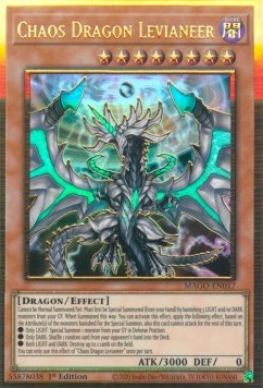Levianeer Drago del Chaos - Maximum Gold (Premium Gold Rare) [MAGO-017]