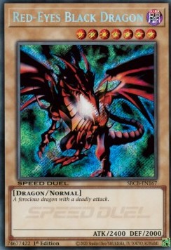 Drago Nero Occhi Rossi - Speed Duel: Battle City Box (Secret Rare) [SBCB-167]