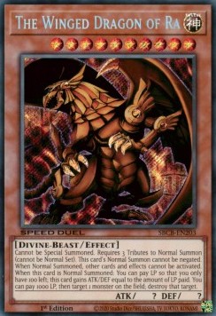 Drago Alato di Ra - Speed Duel: Battle City Box (Secret Rare) [SBCB-203]