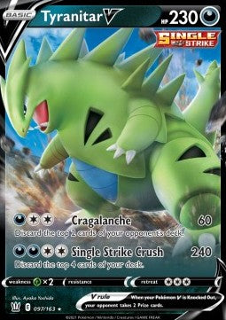 Tyranitar V - Stili di Lotta (Ultra Rare) [BST-97]