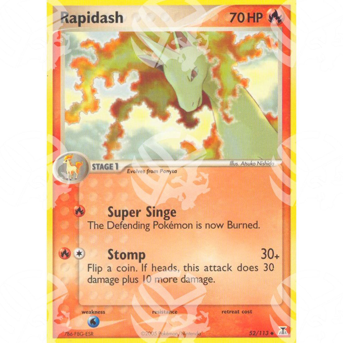 EX Specie Delta - Rapidash - 52/113 - Warcard - EX Specie Delta - Rapidash - 52/113 i prezzi più bassi sul mercato, solo da www.warcardshop.com! Carte singole, box, buste e mazzi.