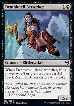 Berserker del Rintocco Funebre - Kaldheim (Common) [KHM-83]