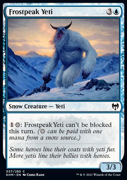 Yeti di Gelopicco - Kaldheim (Common) [KHM-57]