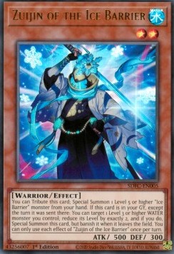 Zuijin della Barriera di Ghiaccio - Structure Deck: Freezing Chains (Ultra Rare) [SDFC-005]