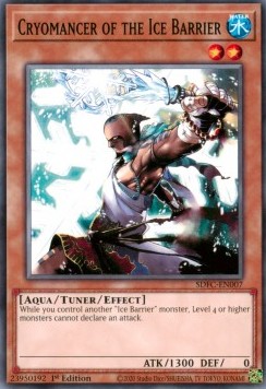 Criomante della Barriera di Ghiaccio - Structure Deck: Freezing Chains (Common) [SDFC-007]