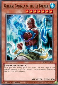 Generale Gantala della Barriera di Ghiaccio - Structure Deck: Freezing Chains (Common) [SDFC-017]