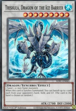Trishula, Drago della Barriera di Ghiaccio - Structure Deck: Freezing Chains (Super Rare) [SDFC-045]