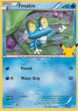 Froakie - McDonald's Collection 25th Anniversary (Promo) [MCD25-22]