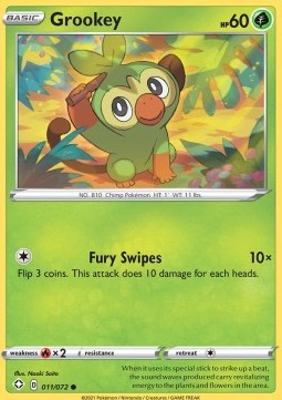 Grookey - Destino Splendente (Common) [SHF-11]
