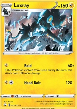 Luxray - Destino Splendente (Holo Rare) [SHF-33]