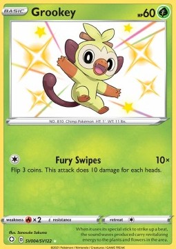 Grookey - Destino Splendente (Secret Rare) [SHF-SV4]