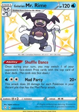 Galarian Mr. Rime - Destino Splendente (Secret Rare) [SHF-SV21]