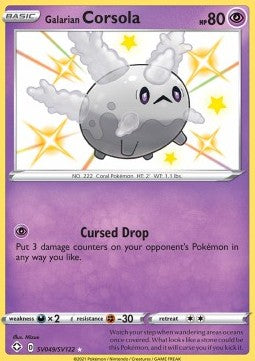 Galarian Corsola - Destino Splendente (Secret Rare) [SHF-SV49]