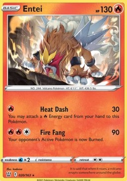 Entei - Stili di Lotta (Holo Rare) [BST-20]