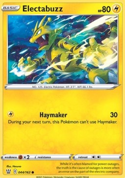 Electabuzz - Stili di Lotta (Common) [BST-44]